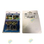 Клемма аккумуляторная (к-т 2шт.) BTZ-01 (крепление под 2 болта) свинец