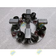 Щеточный узел стартера NISSAN двигатель FD42/FD46 TZ214