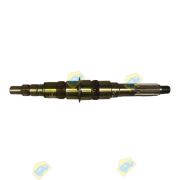 Вал вторичный MITSUBISHI CANTER двигатель 4D35 ME607804/ME610837 (z1=20 зубцов, z2=32 зубца, z3=36 зубцов, z4=20 зубцов, L=458mm)