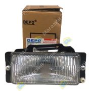 Противотуманная фара ISUZU ELF NKR '94-'98 213-2007R-UE (трещина на стекле)