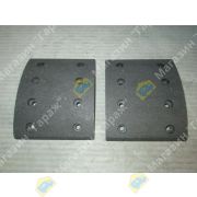 Накладки тормозные HYUNDAI HD120 SL058/SL213/GL-7003 (шир.120мм/8 отв.) G-BRAKE передние 58144-6A900
