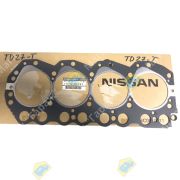 Прокладка головки блока цилиндров NISSAN двигатель TD27-T/BD30 11044-54TX7/ 11044-54T07 =1.30 оригинал (3-й ремонт, цифра «4» в углу прокладки)