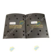 Накладки тормозные HYUNDAI HD260 SL210 + SL211 (шир.220мм/13+13 отв.) SANGSIN задние 58343-7D941 + 58342-7D940 (можно заменить SL216+SL217)
